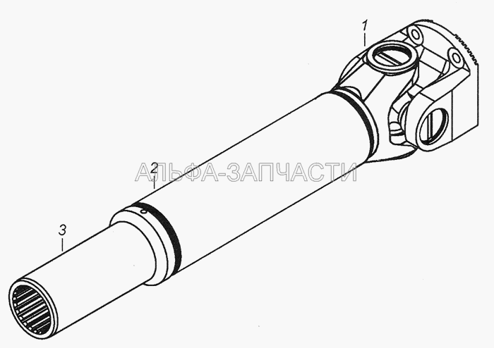 4308-2201017-51 Вал карданный с шарниром  